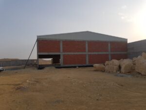 اعمال بناء الهناجر