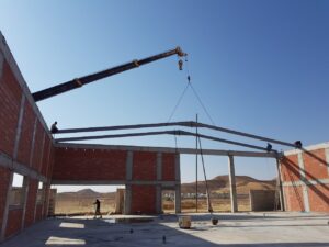 اعمال بناء الهناجر