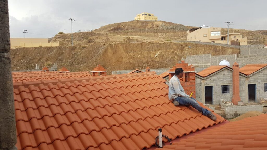 تركيب القرميد